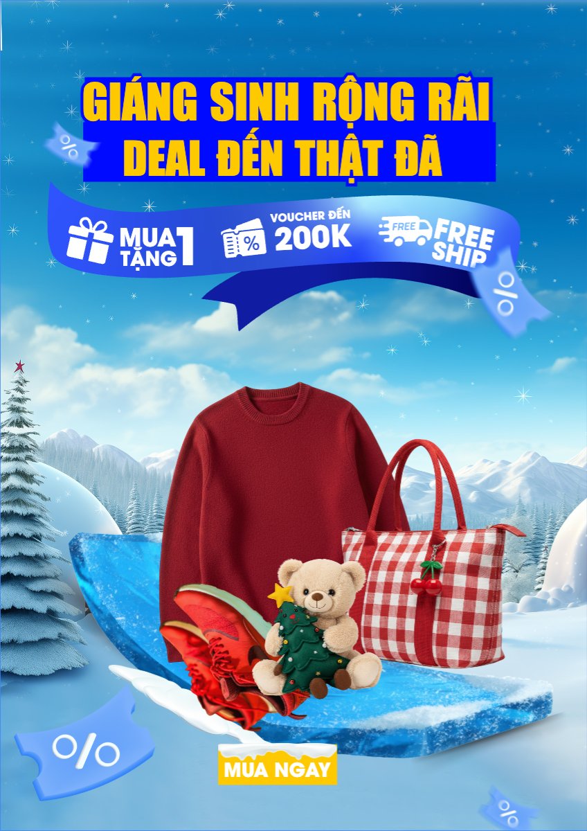 Giáng sinh rộng rãi deal đến thật đã