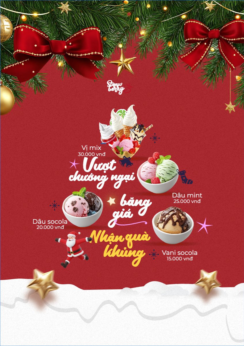 Mẫu Poster chuẩn Vượt chướng ngại băng giá nhận quà khủng — LayerPic