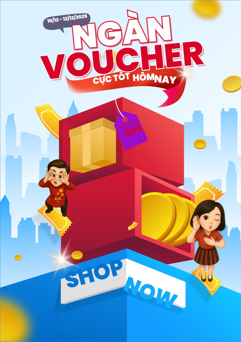 Ngàn voucher cực tốt hôm nay