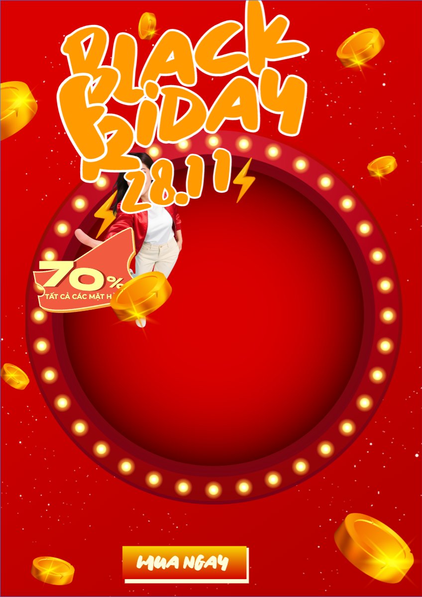 Mẫu Poster chuẩn Black Friday 28.11 — LayerPic