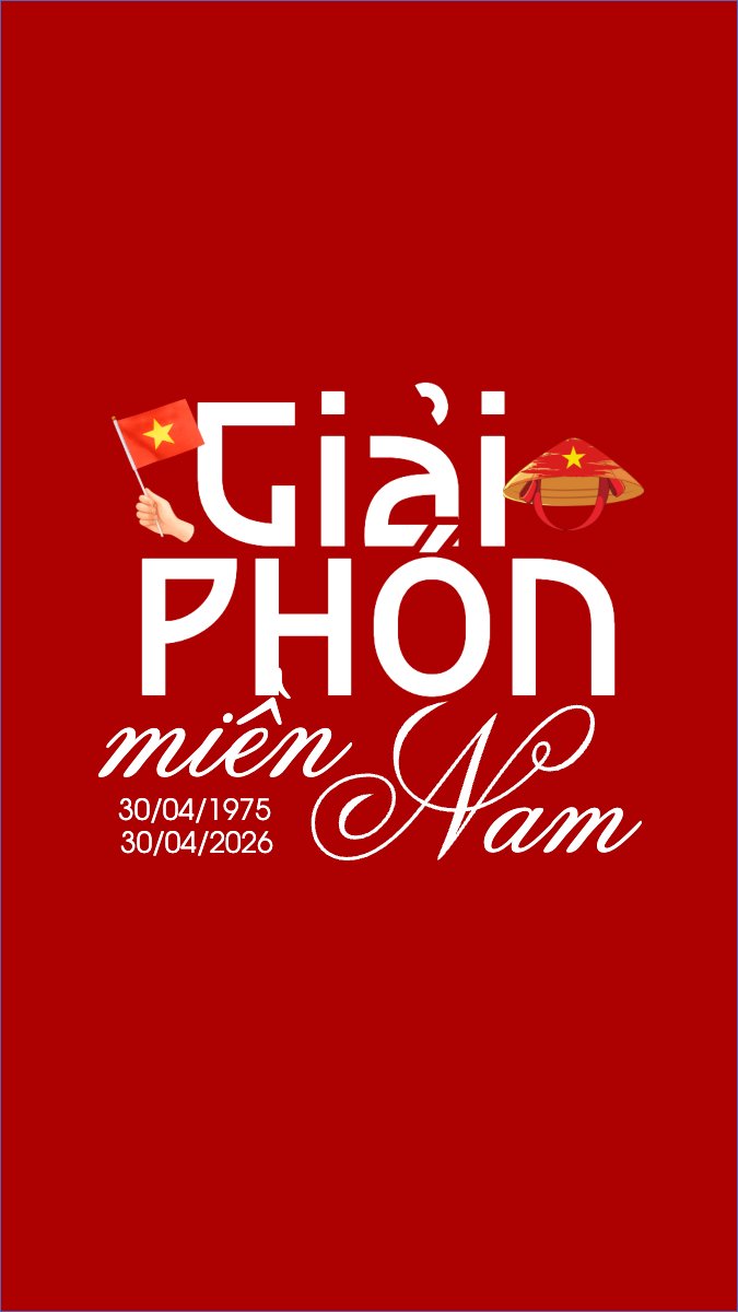 Mừng lễ 30/4 Giải Phóng Miền Nam