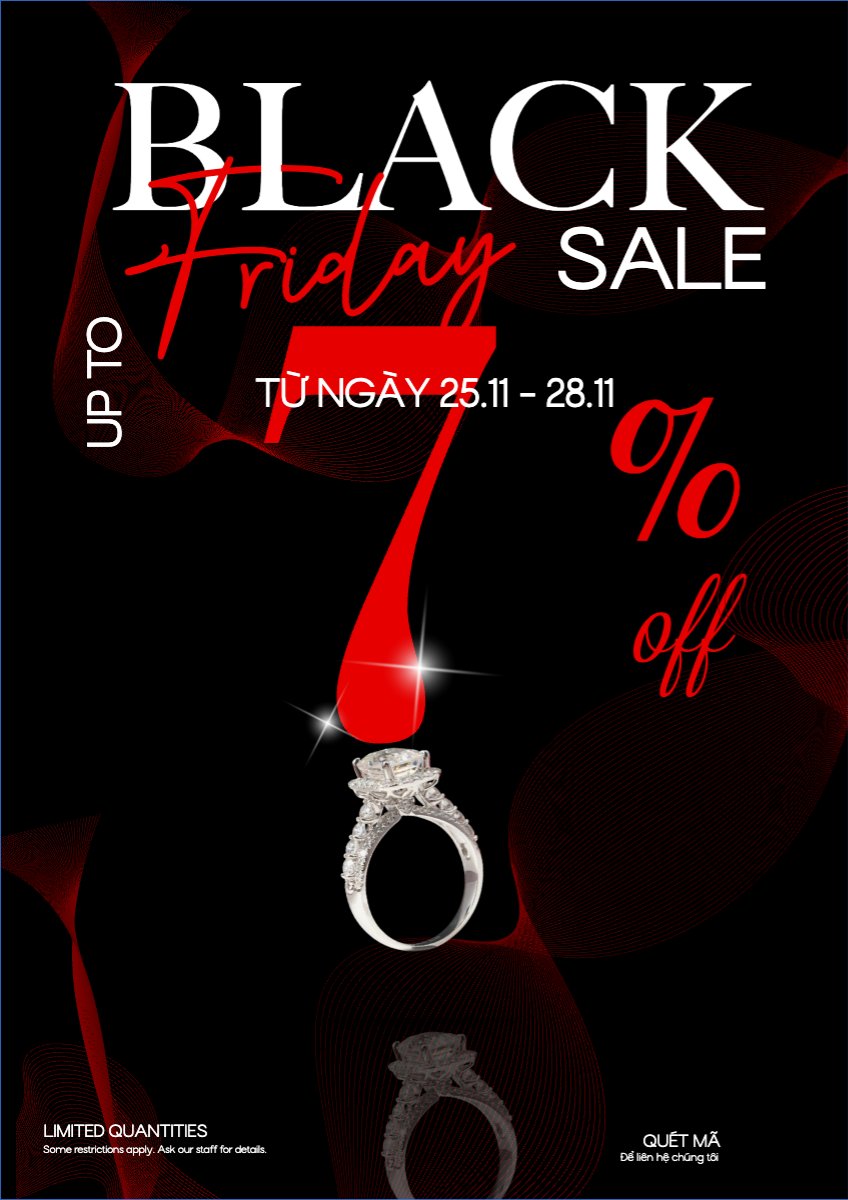 Mẫu Poster chuẩn Black Friday sale — LayerPic