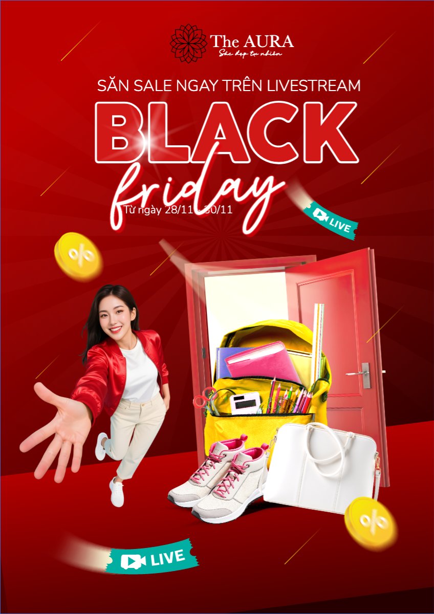 Mẫu Poster chuẩn Black friday giảm giá — LayerPic