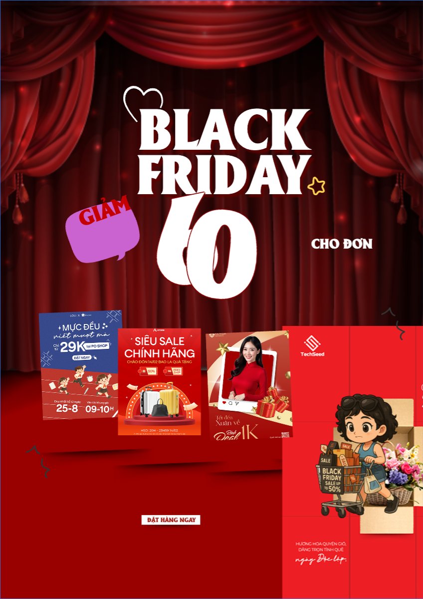 Mẫu Poster chuẩn Black friday giảm giá — LayerPic