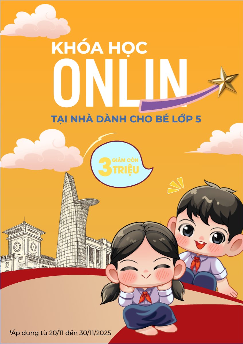 Mẫu Poster chuẩn Khóa học online — LayerPic