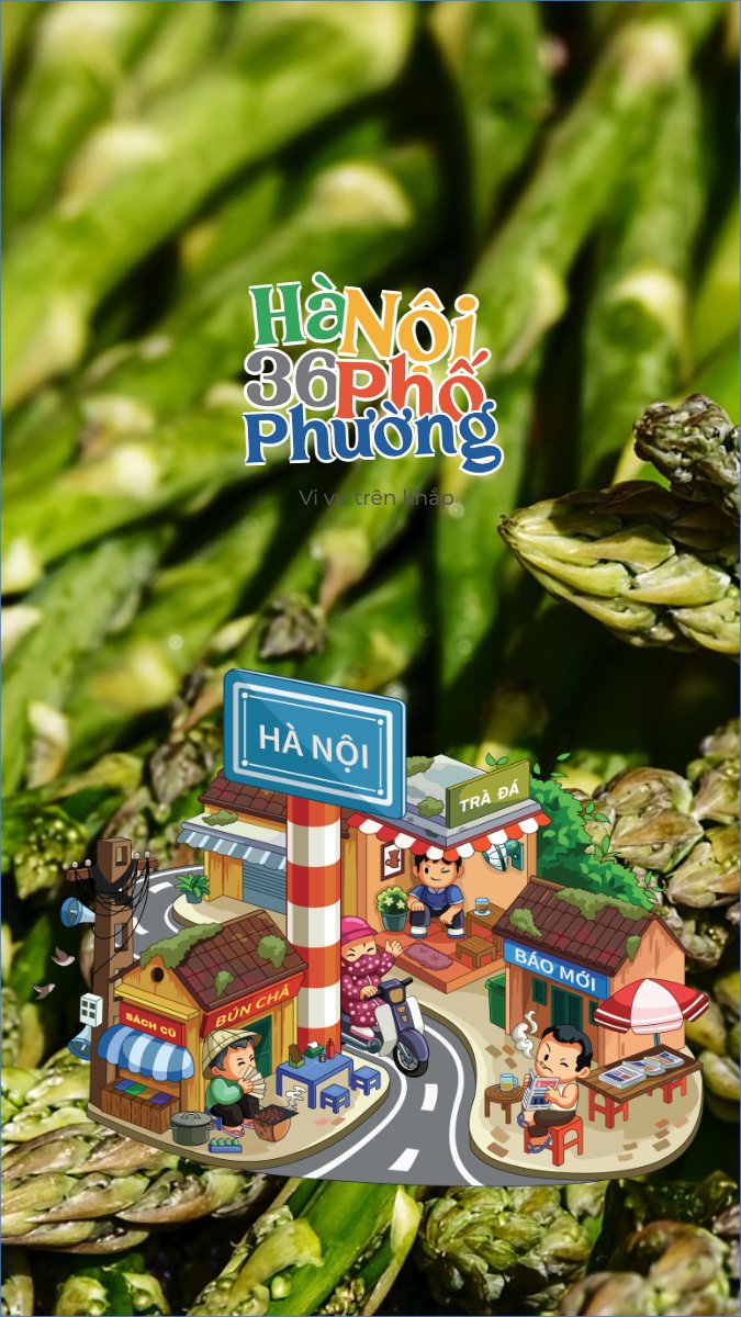 Mẫu Hình nền điện thoại Hà Nội, Việt Nam, địa danh, du lịch, travel, dễ thương, cute, chibi, hoạt hình, cartoon — LayerPic