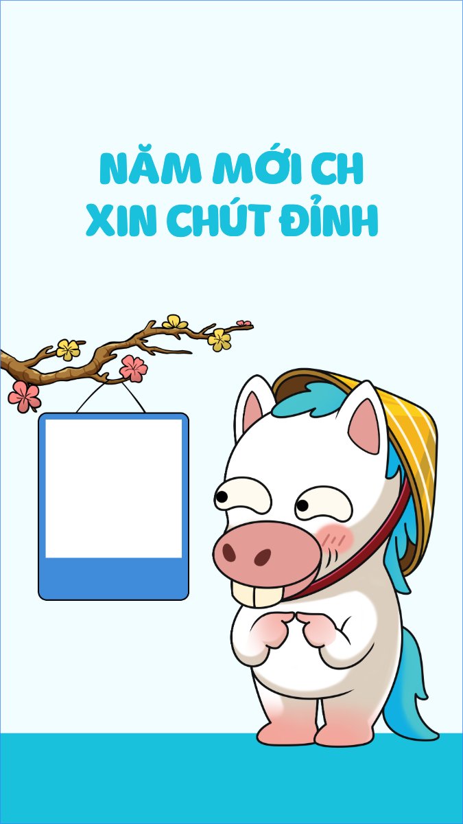 Mẫu Hình nền điện thoại Năm mới cho ngọ xin chút đỉnh — LayerPic