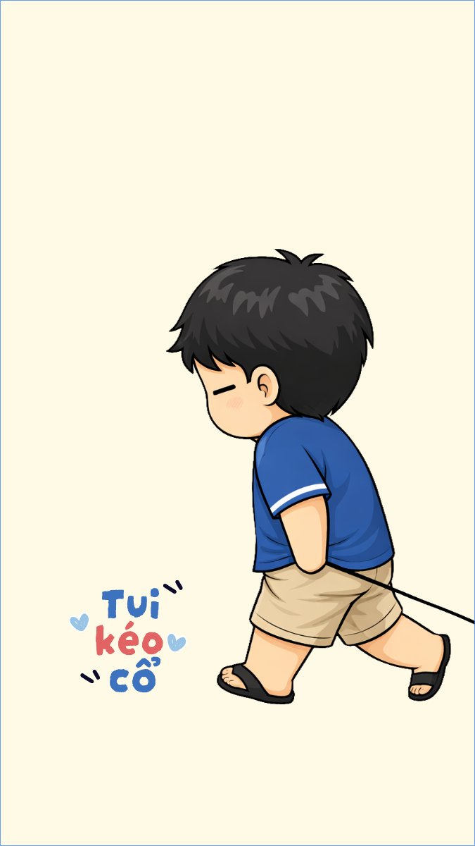 Mẫu Hình nền điện thoại Tui kéo cổ — LayerPic