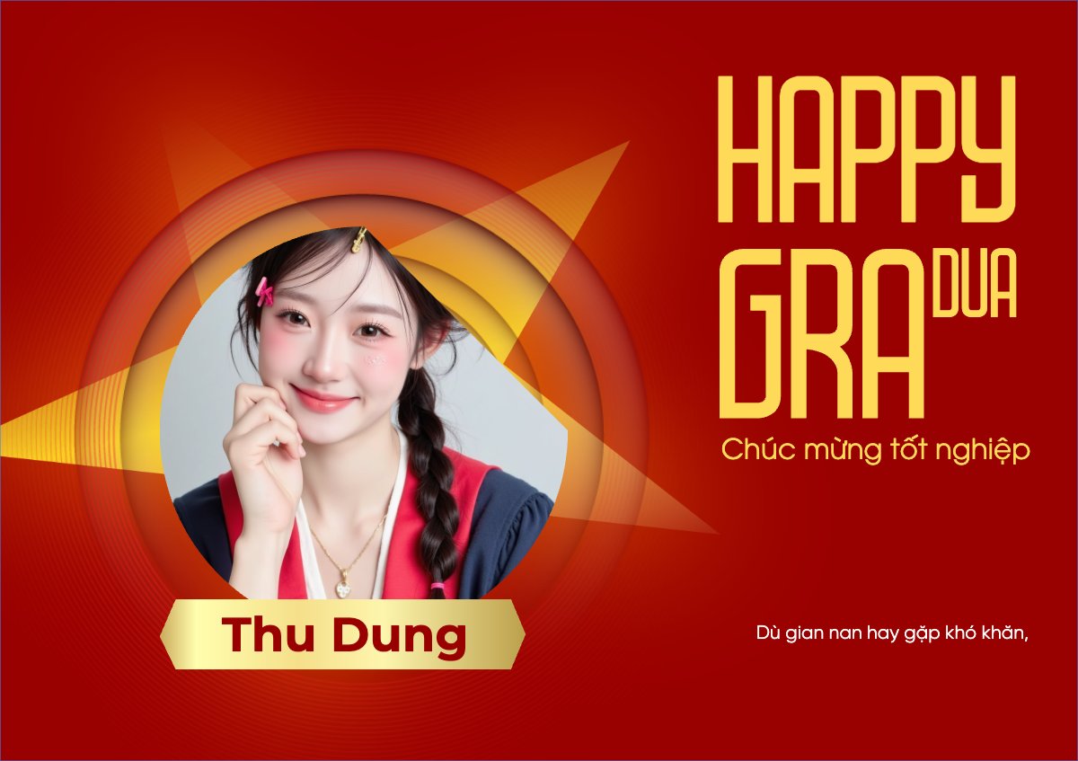 Mẫu Thiệp chúc mừng Tốt nghiệp, kỉ yếu, Graduation, hiện đại, sang trọng, modern, Việt Nam — LayerPic