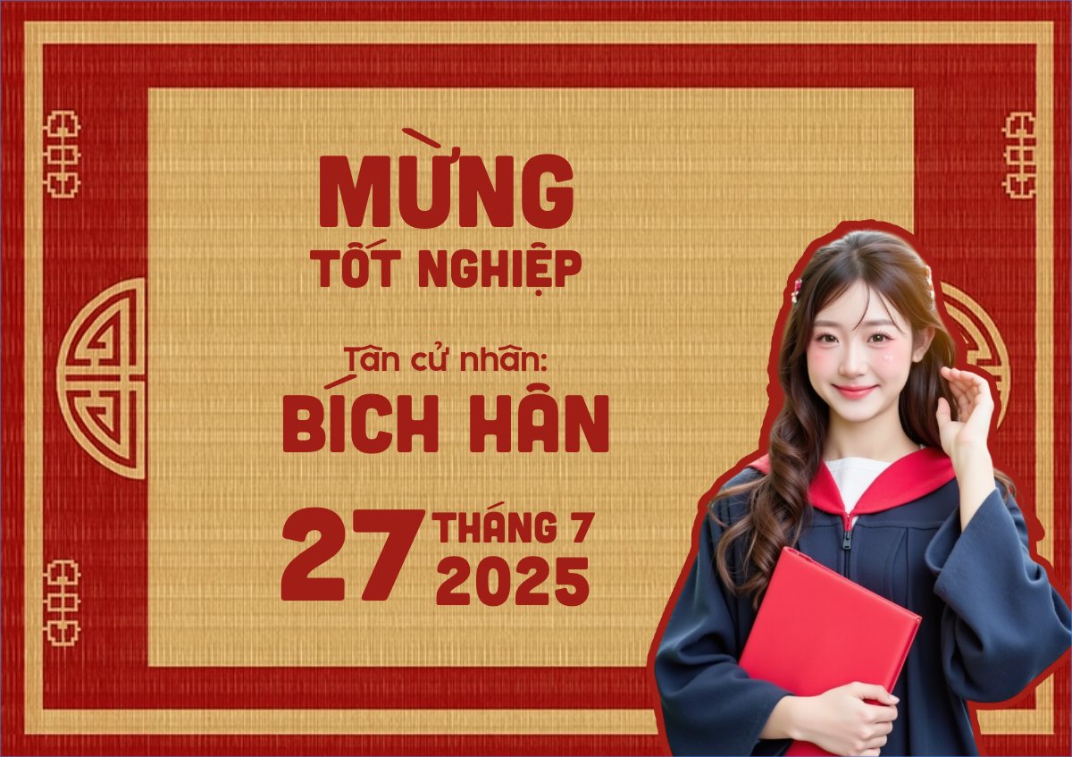 Mẫu Thiệp chúc mừng Tốt nghiệp, kỉ yếu, Graduation, hiện đại, sang trọng, modern, Việt Nam — LayerPic