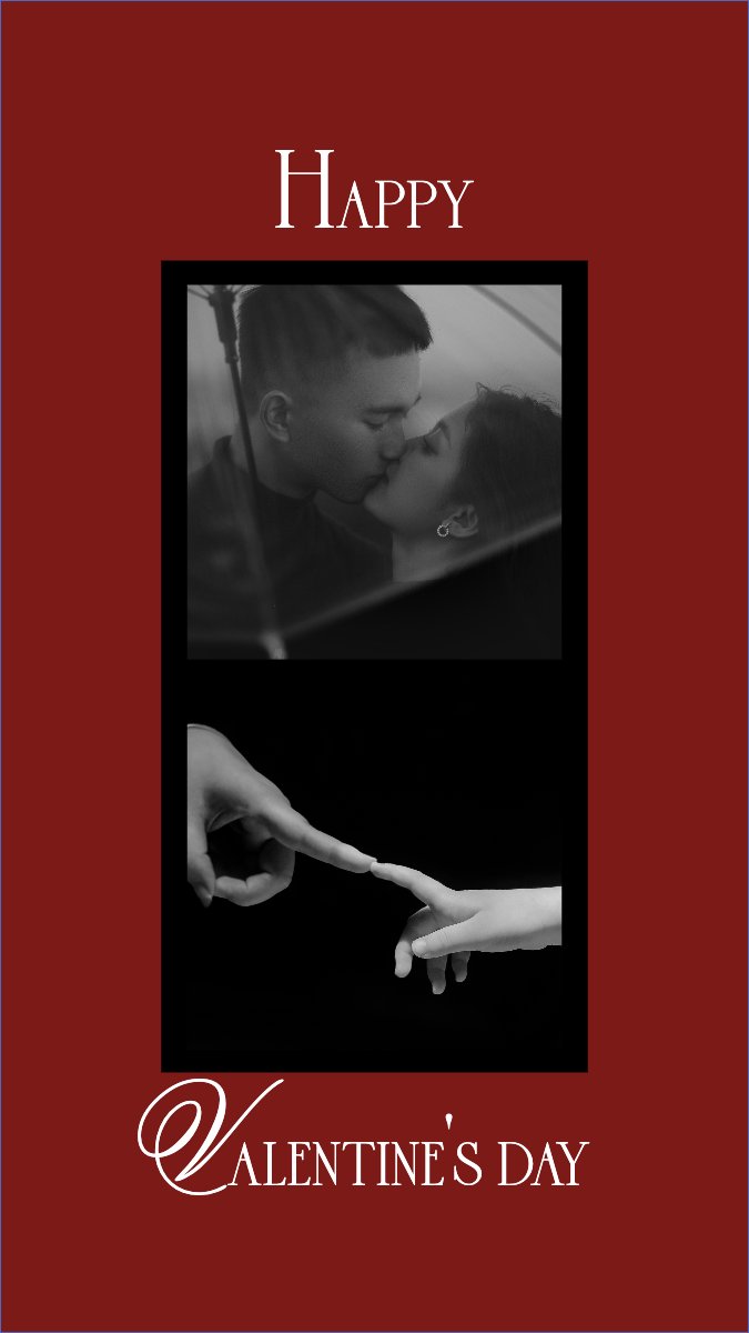 Mẫu Hình nền điện thoại Happy valentine's day — LayerPic