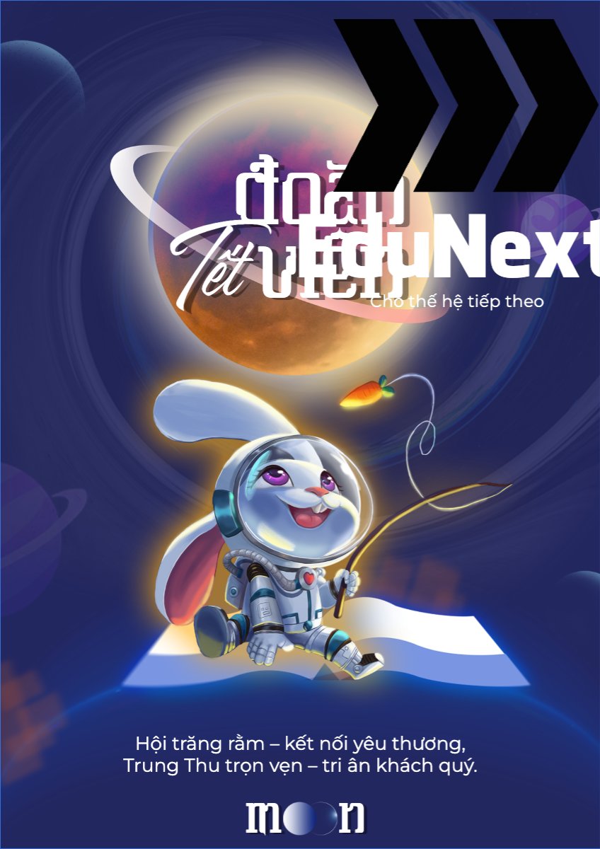 Mẫu Poster chuẩn Trung thu, Tết Đoàn Viên, mid-autumn festival, sự kiện, event, dễ thương, cute, chibi, hoạt hình, cartoon — LayerPic