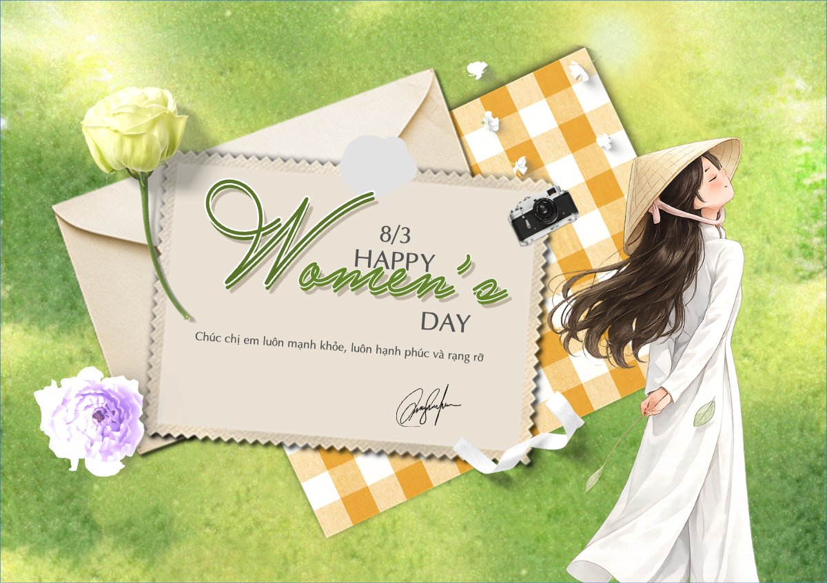 Happy Women's Day 8/3