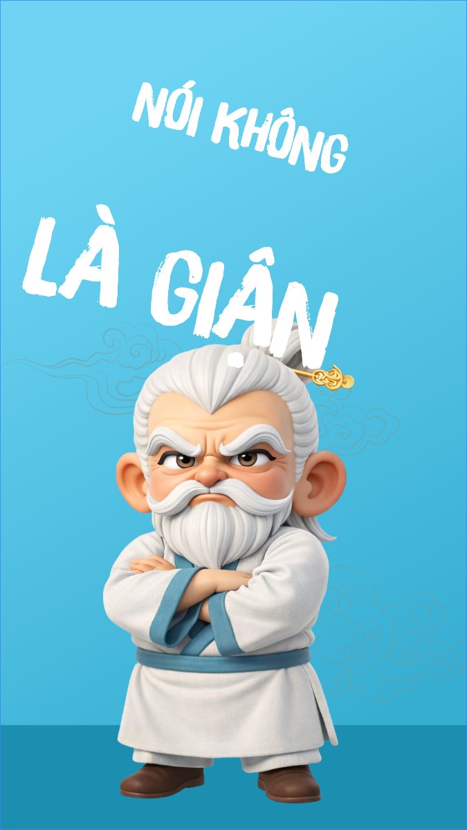 Mẫu Hình nền điện thoại Nói không đúng là giận — LayerPic