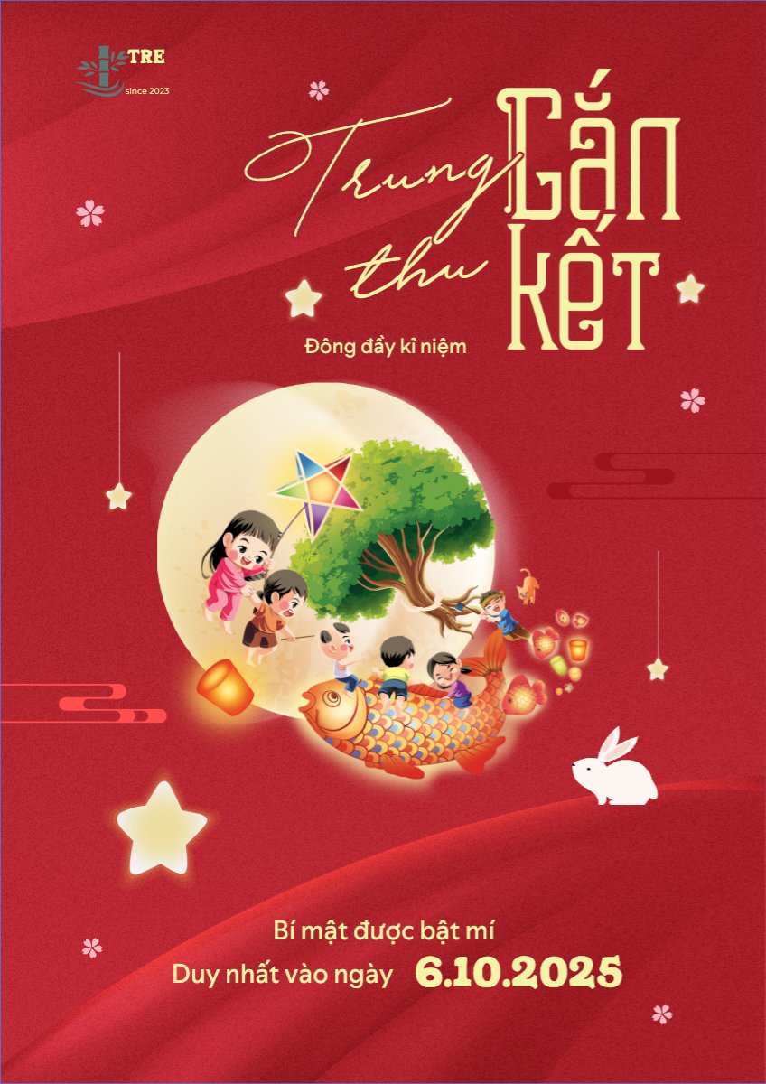 Mẫu Poster chuẩn Trung thu, Tết Đoàn Viên, mid-autumn festival, sự kiện, event, lễ hội, festival, dễ thương, cute, hiện đại, modern — LayerPic