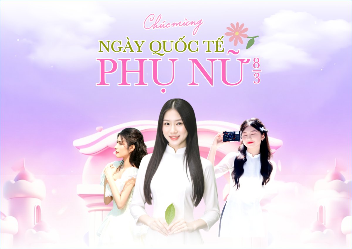 Mẫu Thiệp chúc mừng Chúc mừng ngày Quốc tế phụ nữ 8/3 — LayerPic