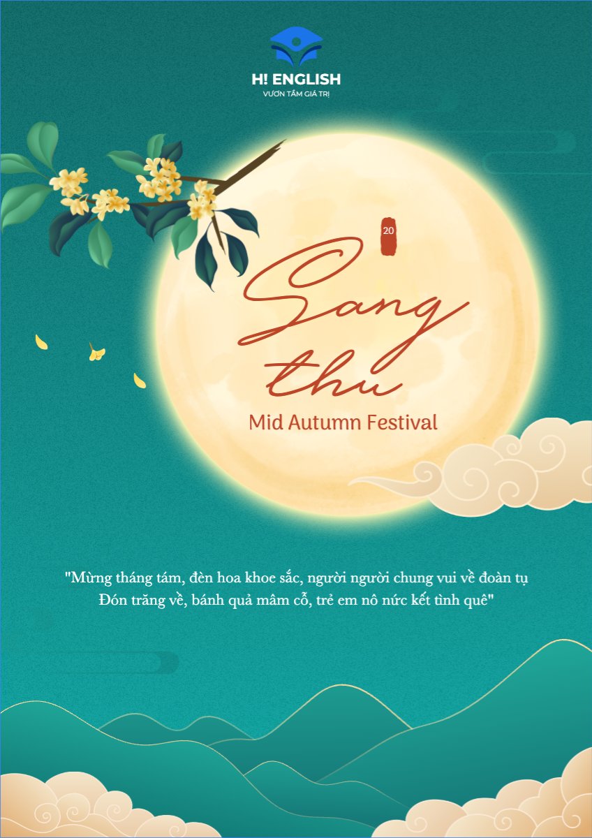 Mẫu Poster chuẩn Trung thu, Tết Đoàn Viên, mid-autumn festival, sự kiện, event, lễ hội, festival, hiện đại, sang trọng, đơn giản — LayerPic