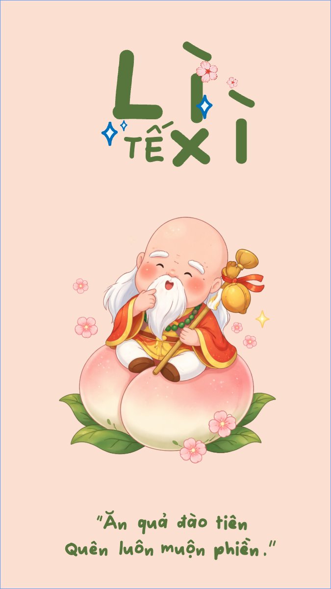 Mẫu Hình nền điện thoại Lì xì tết — LayerPic