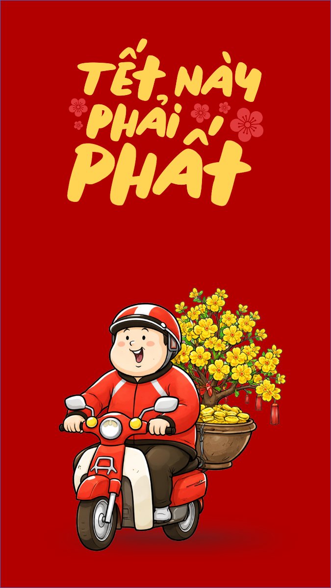 Mẫu Hình nền điện thoại Tết này phải phất — LayerPic