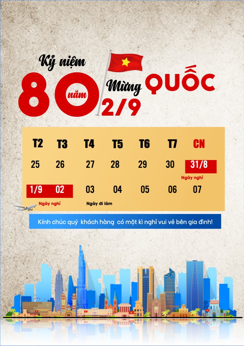 Mẫu Poster chuẩn 2/9, Quốc Khánh, lễ hội, thông báo, lịch nghỉ, Việt Nam, sự kiện, event, cổ điển, vintage, retro, classic — LayerPic