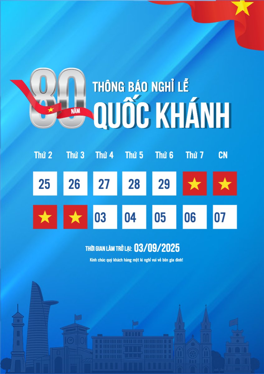2/9, Quốc Khánh, lễ hội, thông báo, lịch nghỉ, Việt Nam, sự kiện, event, hiện đại, modern