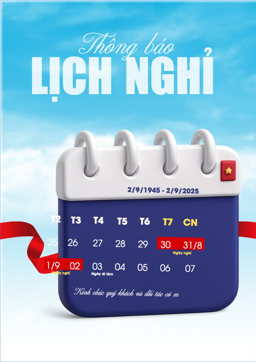 2/9, Quốc Khánh, lễ hội, thông báo, lịch nghỉ, Việt Nam, sự kiện, event, hiện đại, modern