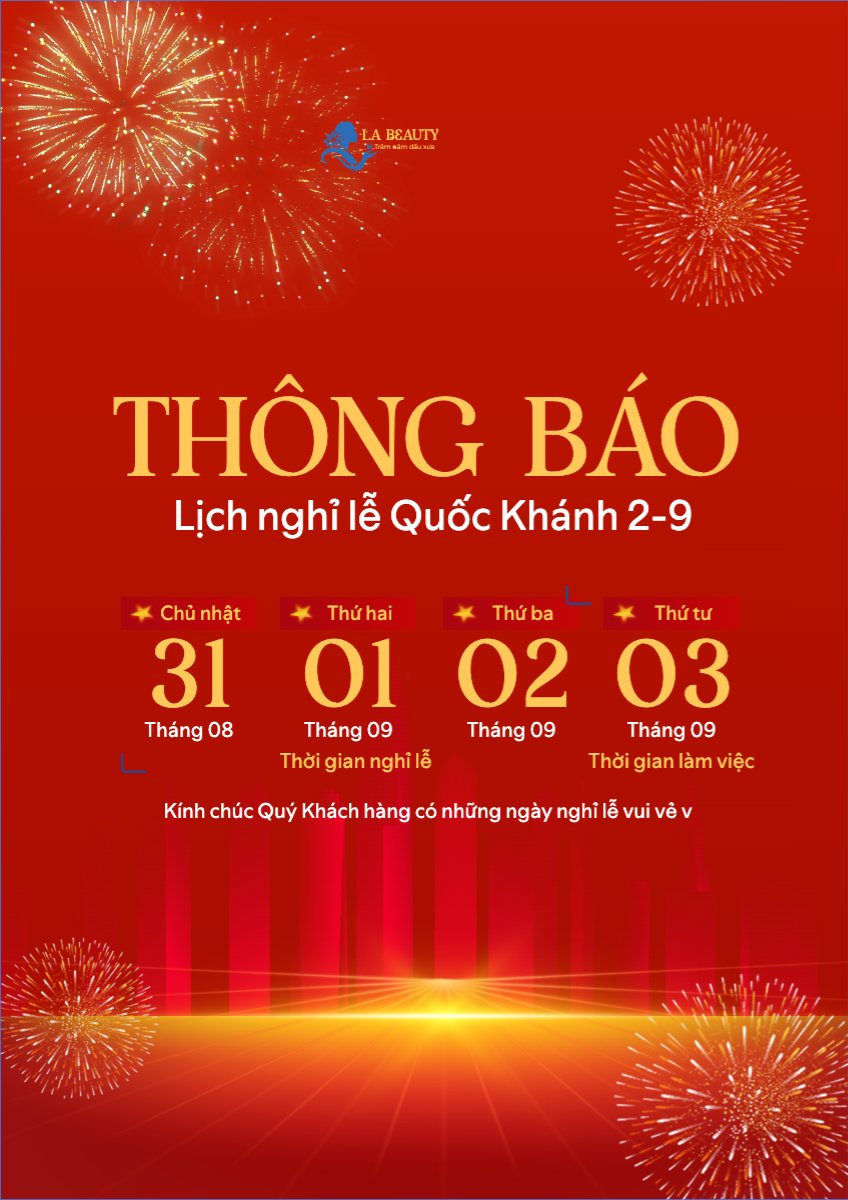 Mẫu Poster chuẩn 2/9, Quốc Khánh, lễ hội, thông báo, lịch nghỉ, Việt Nam, sự kiện, event, hiện đại, modern — LayerPic