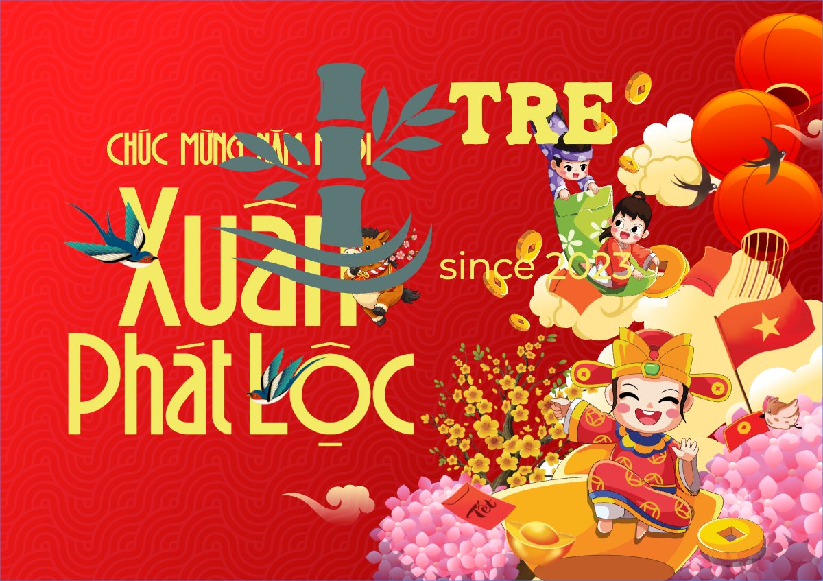 Mẫu Thiệp chúc mừng Xuân phát lộc — LayerPic