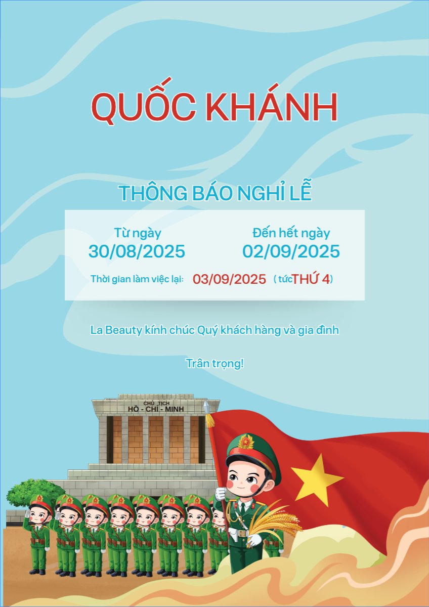 Mẫu Poster chuẩn 2/9, Quốc Khánh, lễ hội, thông báo, lịch nghỉ, Việt Nam, sự kiện, event, hiện đại, modern — LayerPic