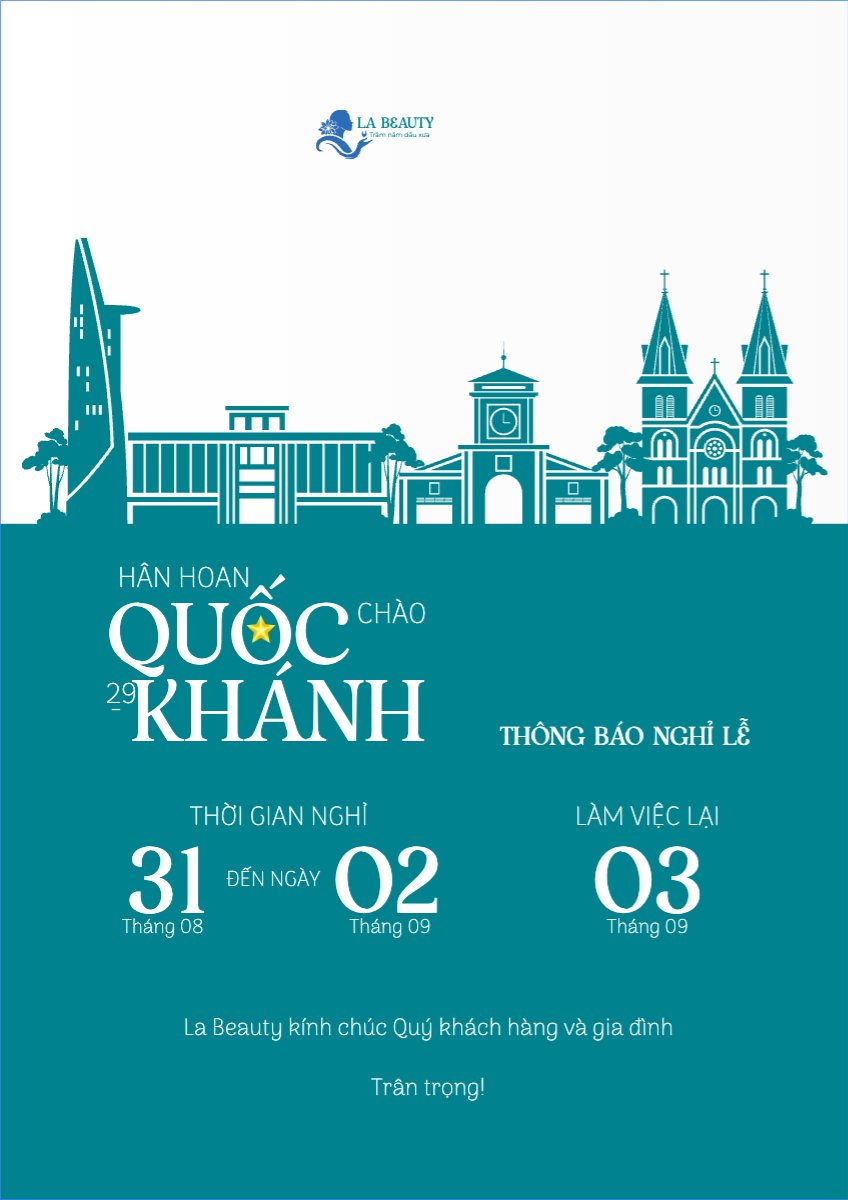 Mẫu Poster chuẩn 2/9, Quốc Khánh, lễ hội, thông báo, lịch nghỉ, Việt Nam, sự kiện, event, hiện đại, modern — LayerPic
