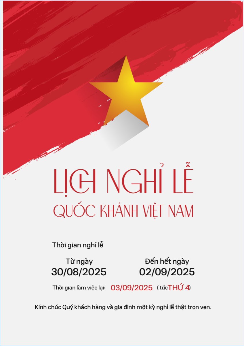 2/9, Quốc Khánh, lễ hội, thông báo, lịch nghỉ, Việt Nam, sự kiện, event, hiện đại, modern	