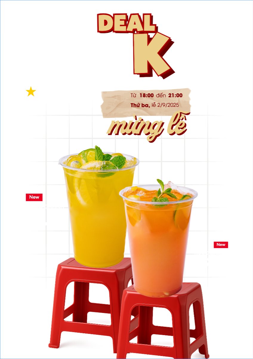 Mẫu Poster chuẩn 2/9, Quốc Khánh, lễ hội, Việt Nam, nước uống, juice, giải khát, F&B, drink, cổ điển, vintage, retro, classic — LayerPic