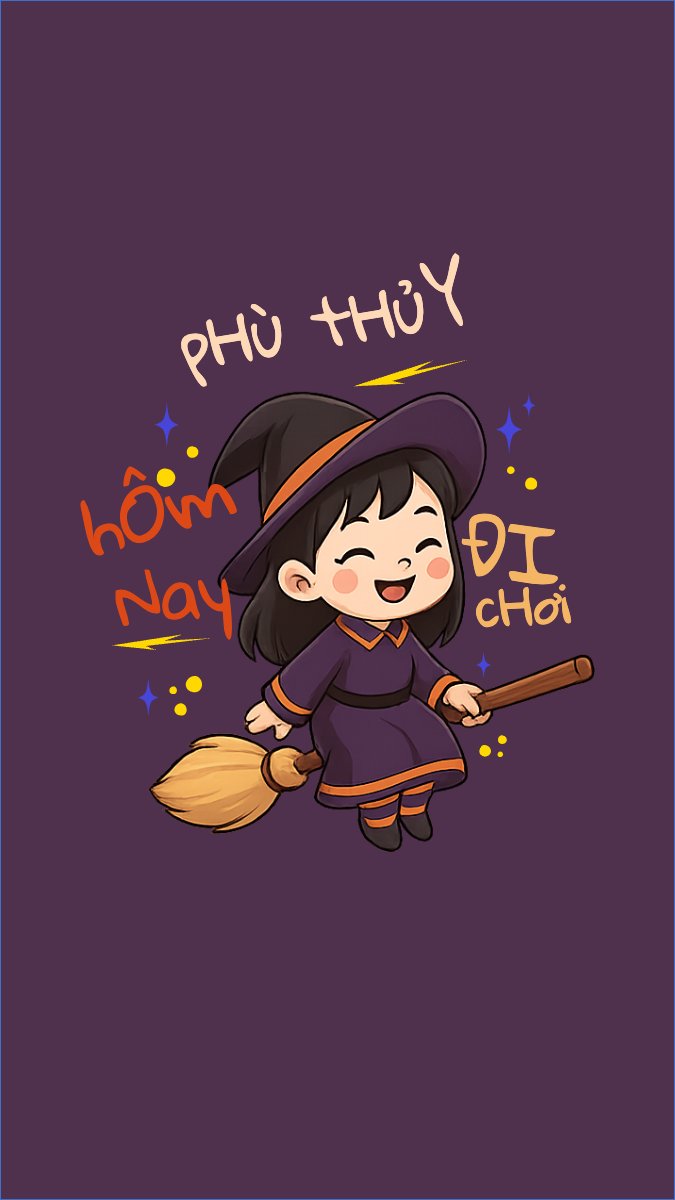 Halloween, lễ hội ma quái, sự kiện, event, dễ thương, cute, chibi, hoạt hình, cartoon