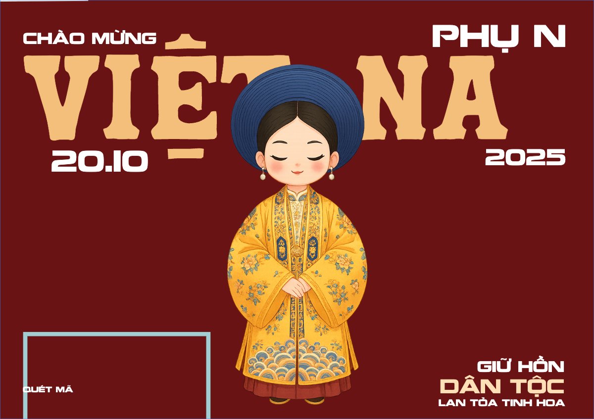 20/10, Ngày phụ nữ Việt Nam, Vietnamese Women's Day, phụ nữ, sự kiện, event, dễ thương, cute, chibi, hoạt hình, cartoon