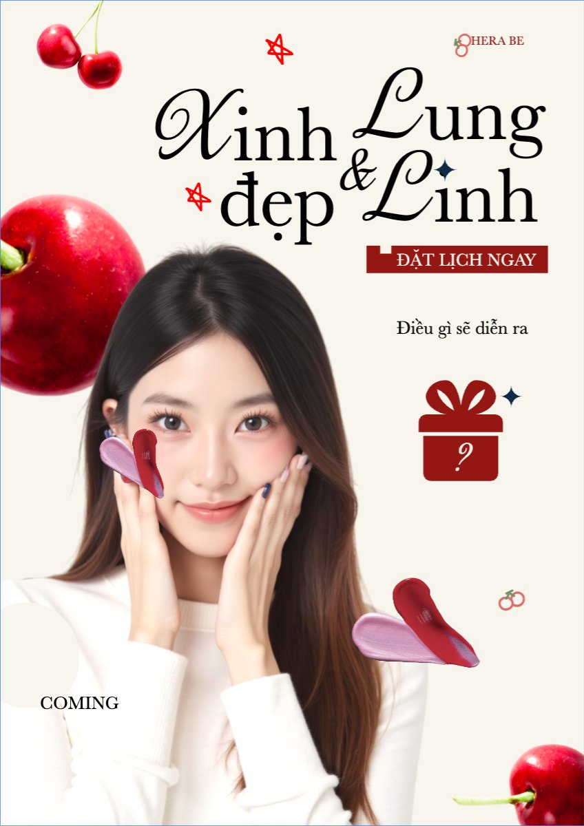 Mẫu Poster chuẩn Son môi, son, lipstick, mỹ phẩm, trang điểm, make up, spa, beauty, làm đẹp, thẩm mỹ, comestic, hiện đại, morden — LayerPic