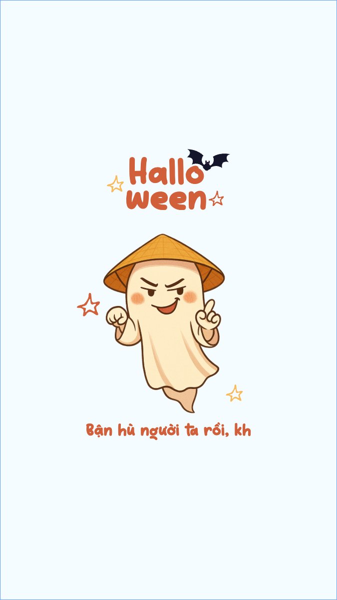 Halloween, lễ hội ma quái, sự kiện, event, dễ thương, cute, chibi, hoạt hình, cartoon