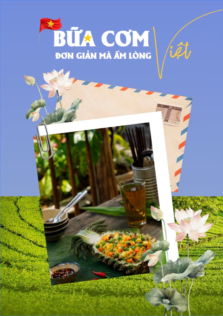 Mẫu Poster chuẩn Món Việt, đồ ăn, food, thực phẩm, ẩm thực, món ăn, F&B, nhà hàng, thức ăn, hiện đại — LayerPic