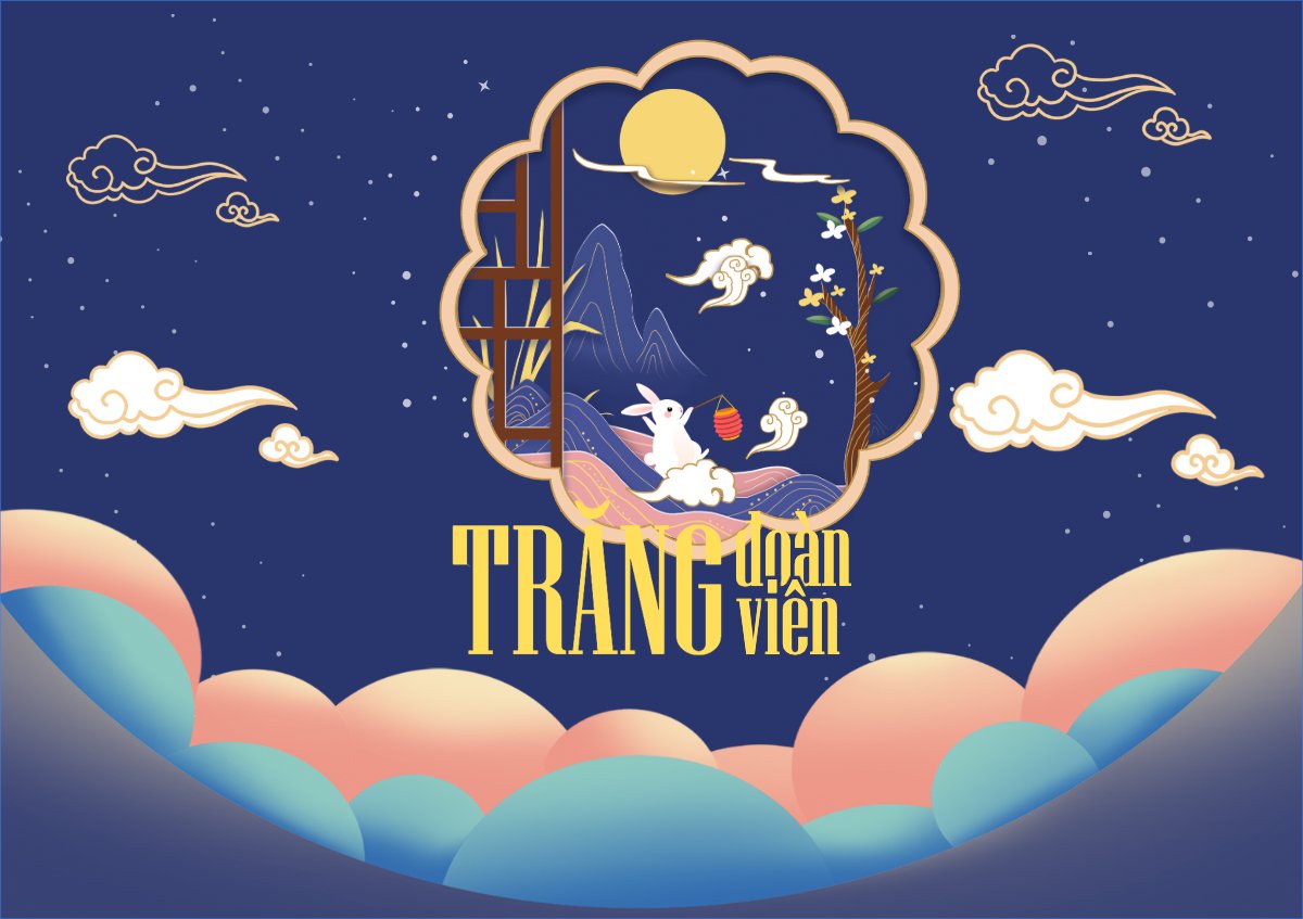 Trung thu, Tết Đoàn Viên, mid-autumn festival, sự kiện, event, dễ thương, cute, chibi, hoạt hình, cartoon