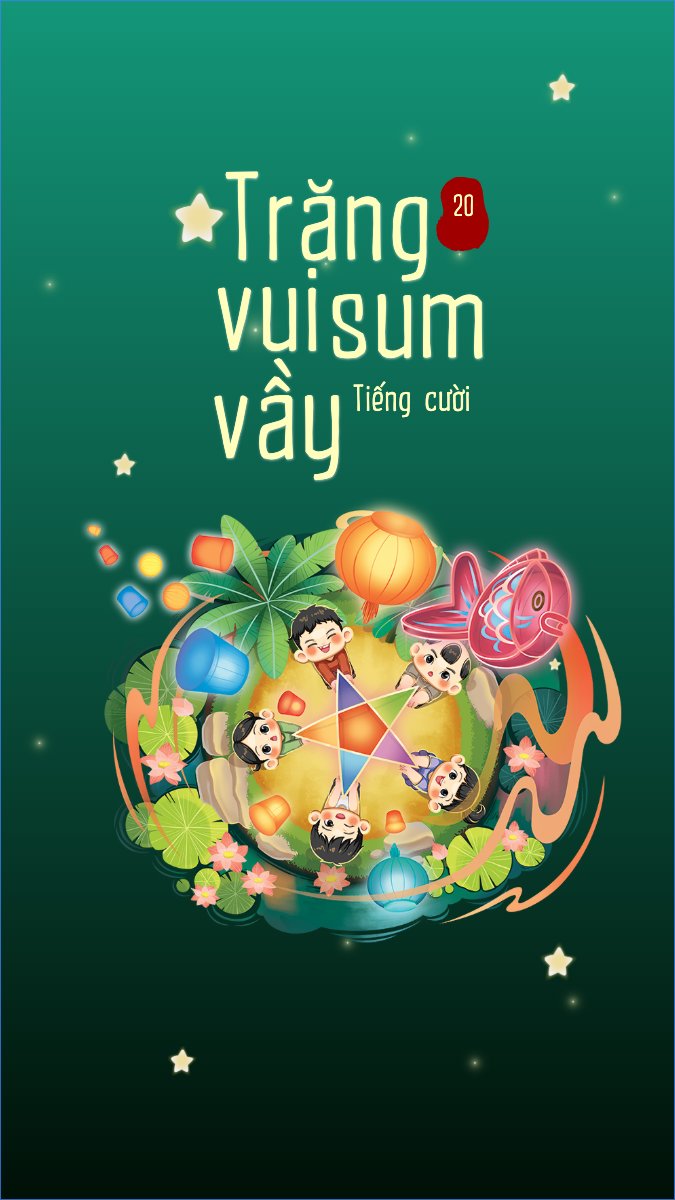 Trung thu, Tết Đoàn Viên, mid-autumn festival, lễ hội, sự kiện, event, dễ thương, cute, chibi, hoạt hình, cartoon	