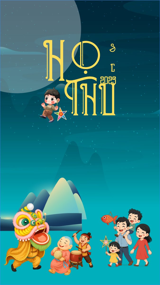 Trung thu, Tết Đoàn Viên, mid-autumn festival, sự kiện, event, dễ thương, cute, chibi, hoạt hình, cartoon