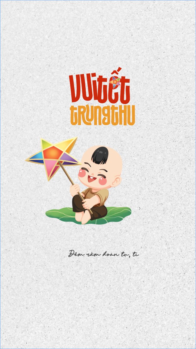 Mẫu Hình nền điện thoại Trung thu, Tết Đoàn Viên, mid-autumn festival, sự kiện, event, dễ thương, cute, chibi, hoạt hình, cartoon — LayerPic