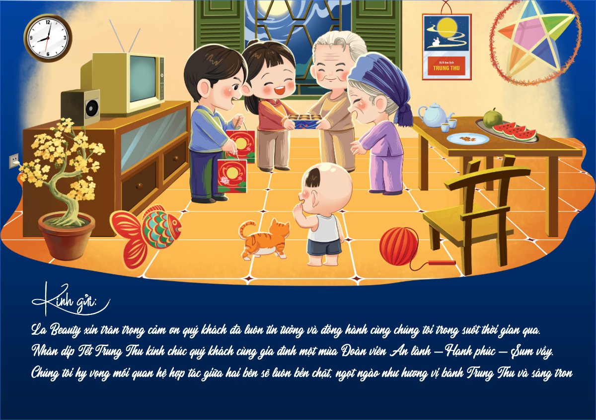 Trung thu, Tết Đoàn Viên, mid-autumn festival, sự kiện, event, dễ thương, cute, chibi, hoạt hình, cartoon