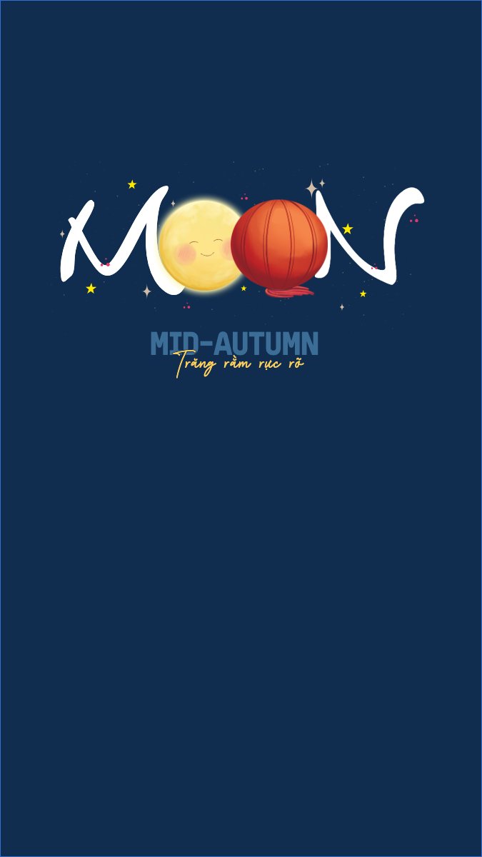 Mẫu Hình nền điện thoại Trung thu, Tết Đoàn Viên, mid-autumn festival, sự kiện, event, dễ thương, cute, chibi, hoạt hình, cartoon — LayerPic