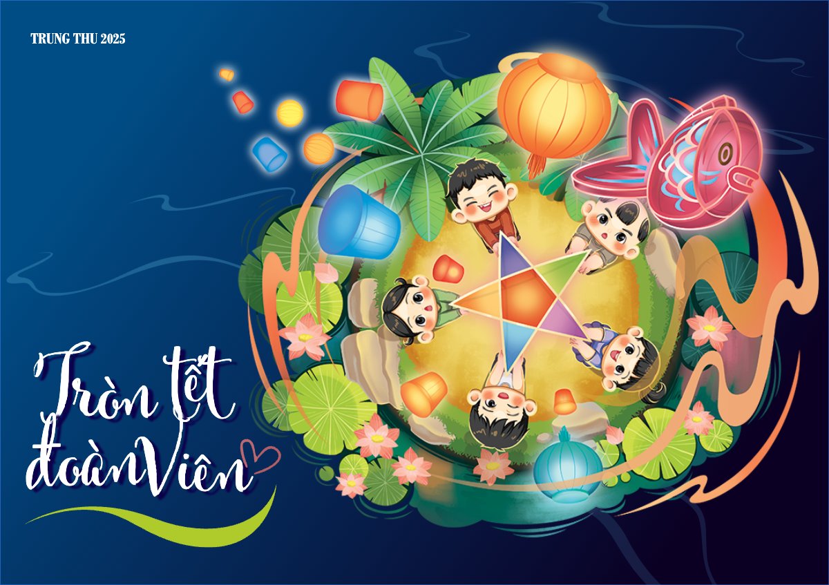 Trung thu, Tết Đoàn Viên, mid-autumn festival, sự kiện, event, dễ thương, cute, chibi, hoạt hình, cartoon