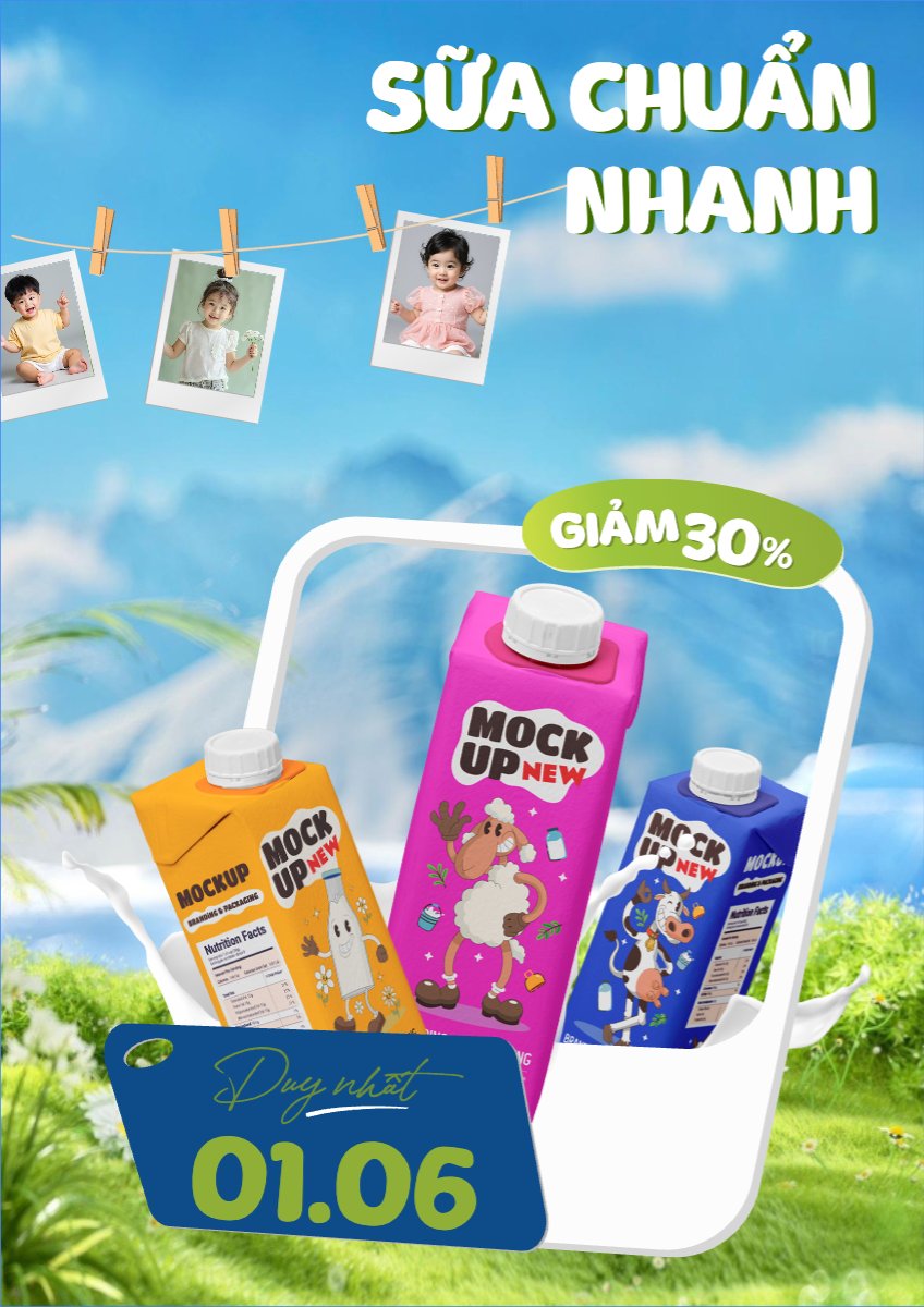 Mẫu Poster chuẩn Quốc tế thiếu nhi, trẻ em,1/6, International Children's Day, children , sự kiện, event, chương trình, sale, giải trí, entertainment — LayerPic