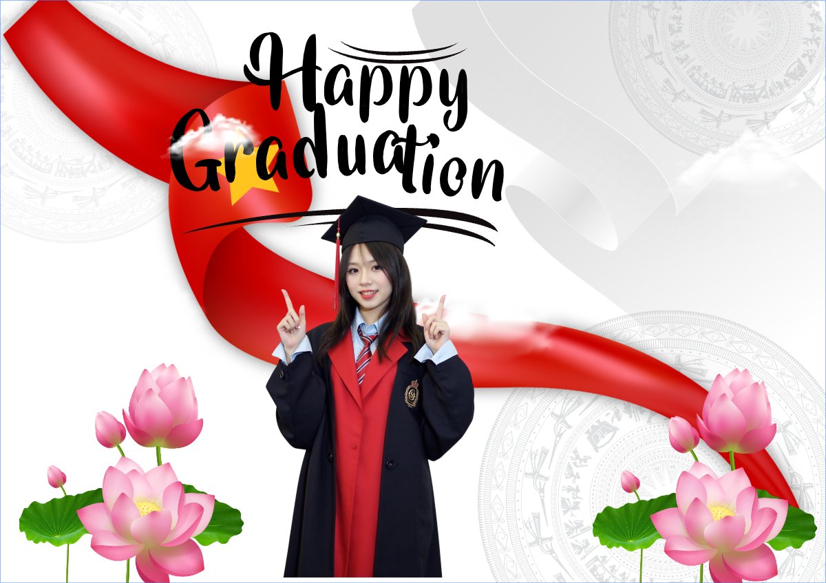 Mẫu Thiệp chúc mừng Tốt nghiệp, kỉ yếu, Graduation, hiện đại, sang trọng, modern, Việt Nam — LayerPic