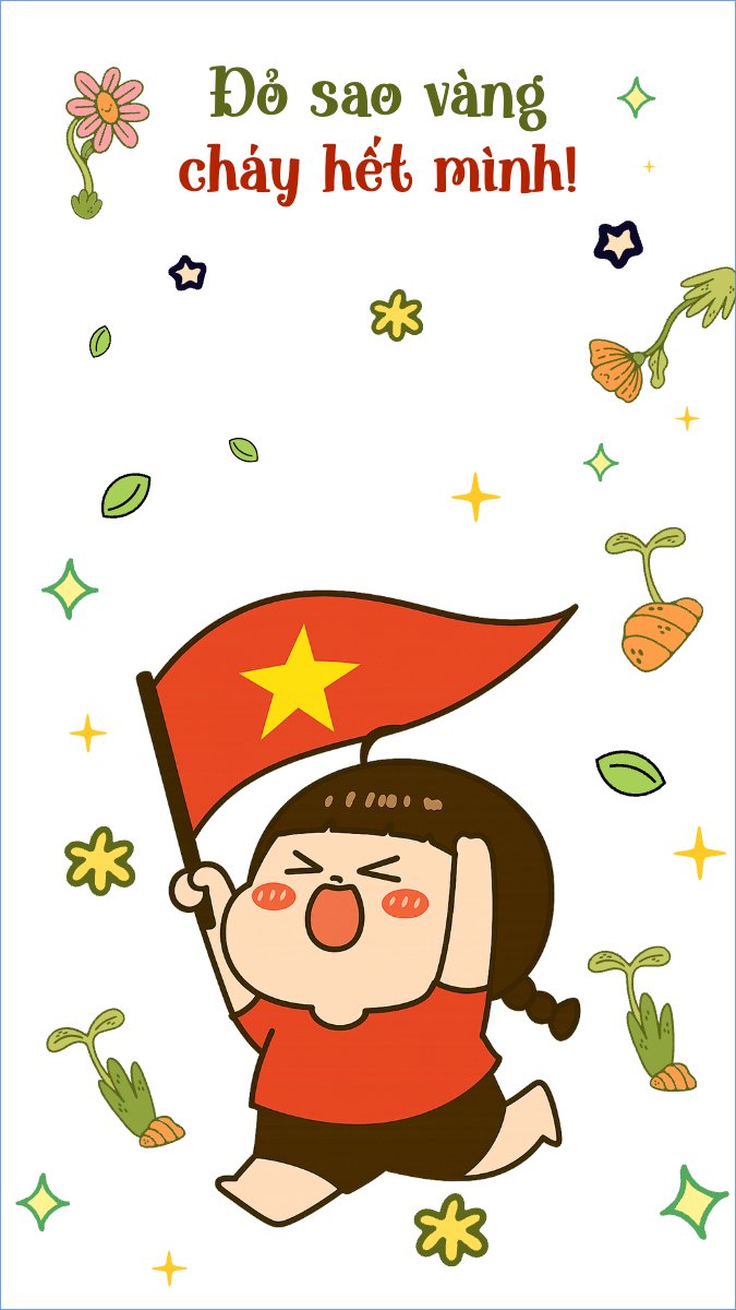 2/9, Quốc Khánh, lễ hội, Việt Nam, sự kiện, dễ thương, cute, chibi, hoạt hình, cartoon