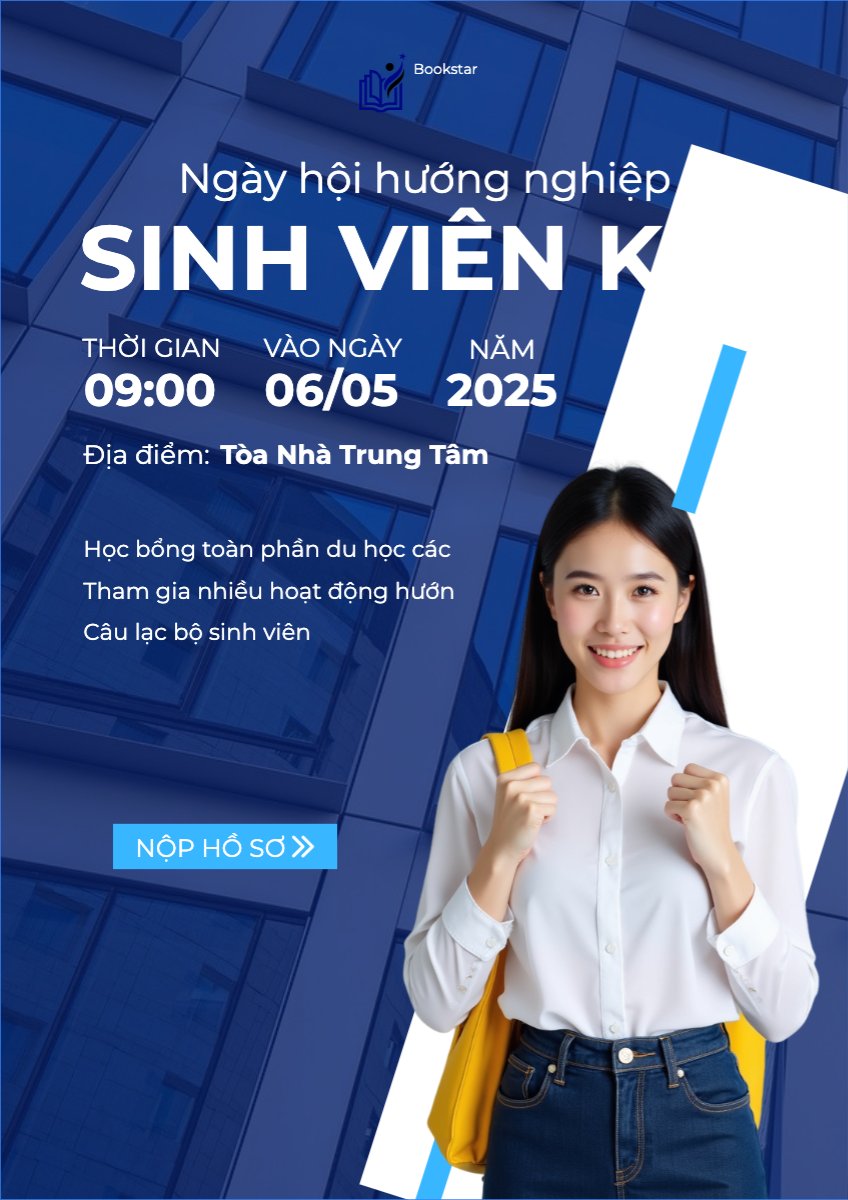 Mẫu Poster chuẩn Sự kiện, event, giáo dục, education, school, trường học, sinh viên — LayerPic