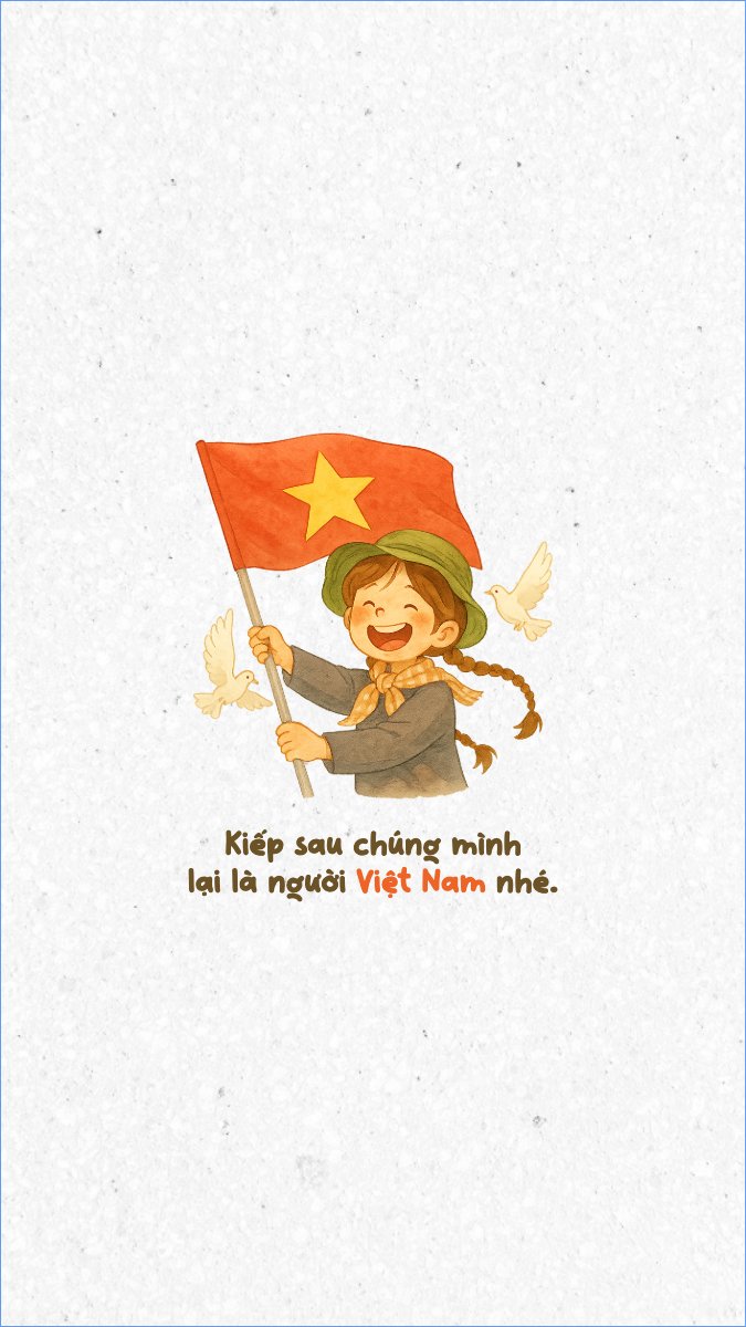 Mẫu Hình nền điện thoại 2/9, Quốc Khánh, lễ hội, Việt Nam, sự kiện, dễ thương, cute, chibi, hoạt hình, cartoon — LayerPic