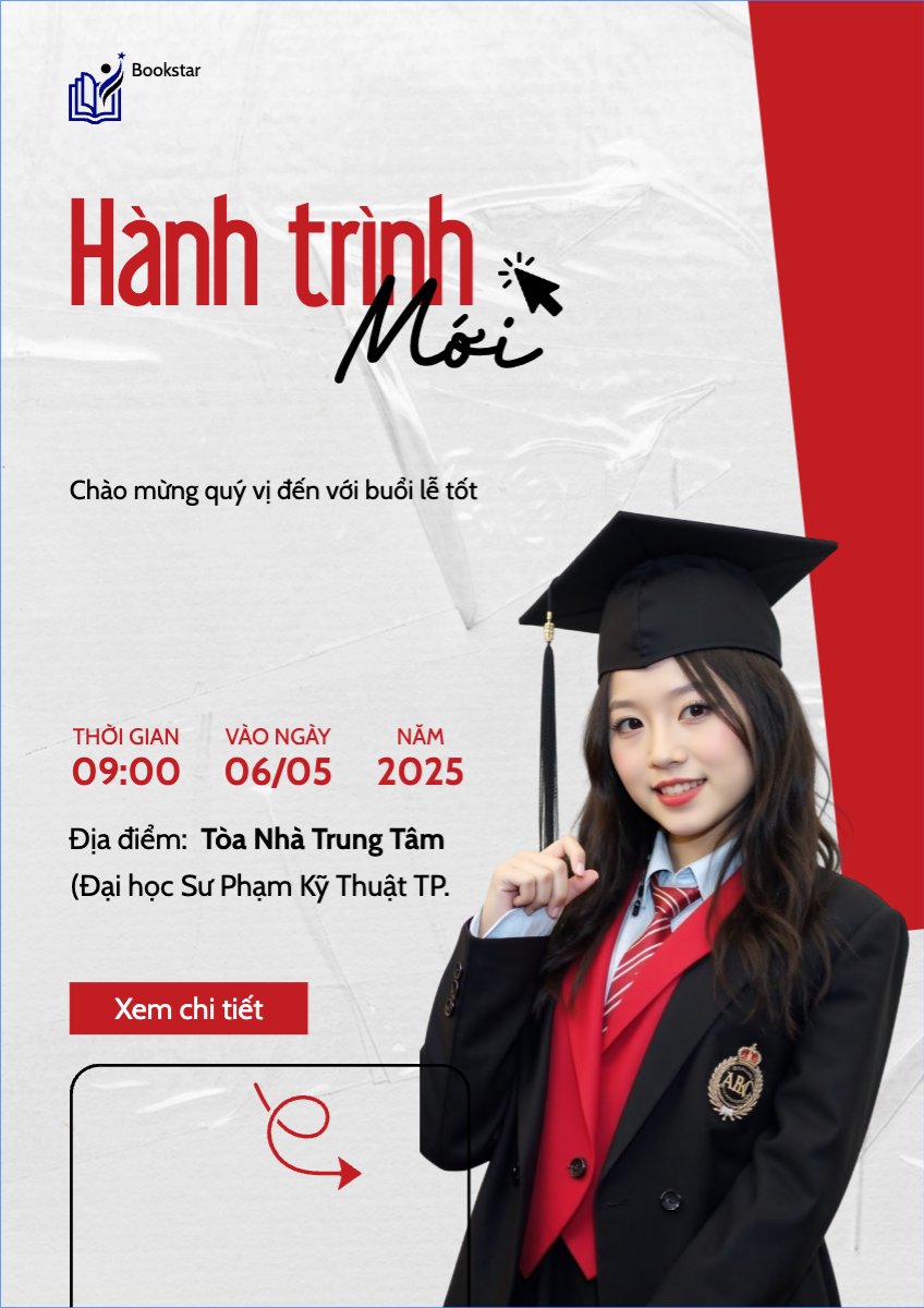Mẫu Poster chuẩn Tốt nghiệp, graduation, sự kiện, event, giáo dục, education, school, trường học — LayerPic